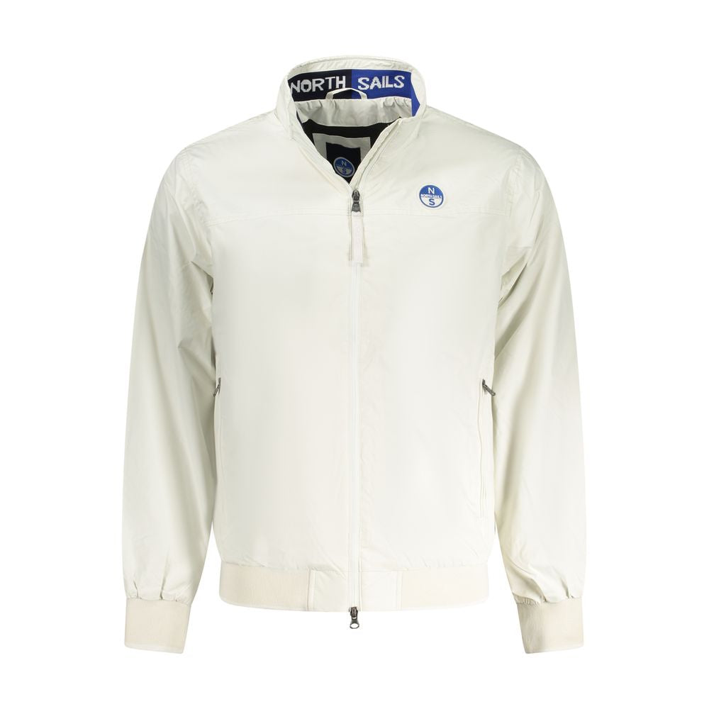 North Sails White Polyamide Jacket - Stylish and Functional Outerwear