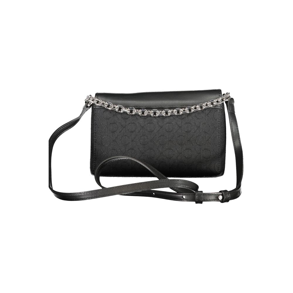 Calvin Klein Black Recycled Polyester Handbag