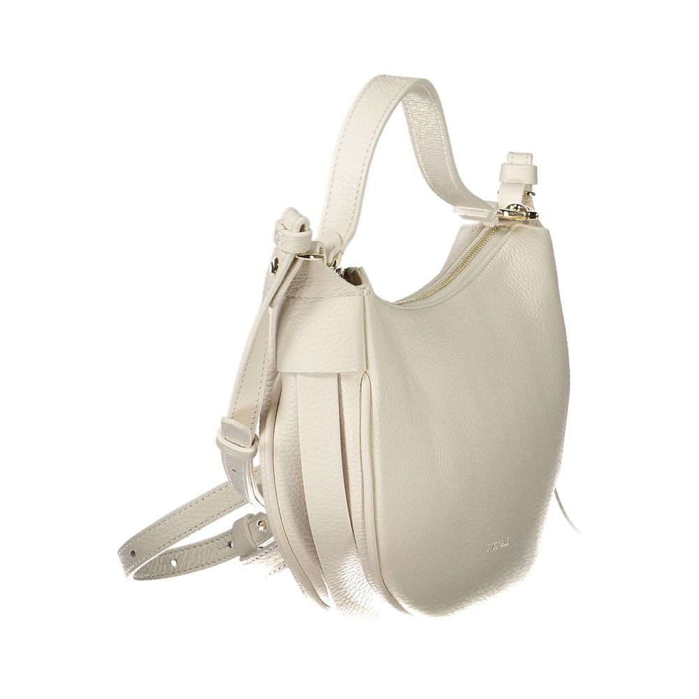 Coccinelle Malory White Leather Handbag
