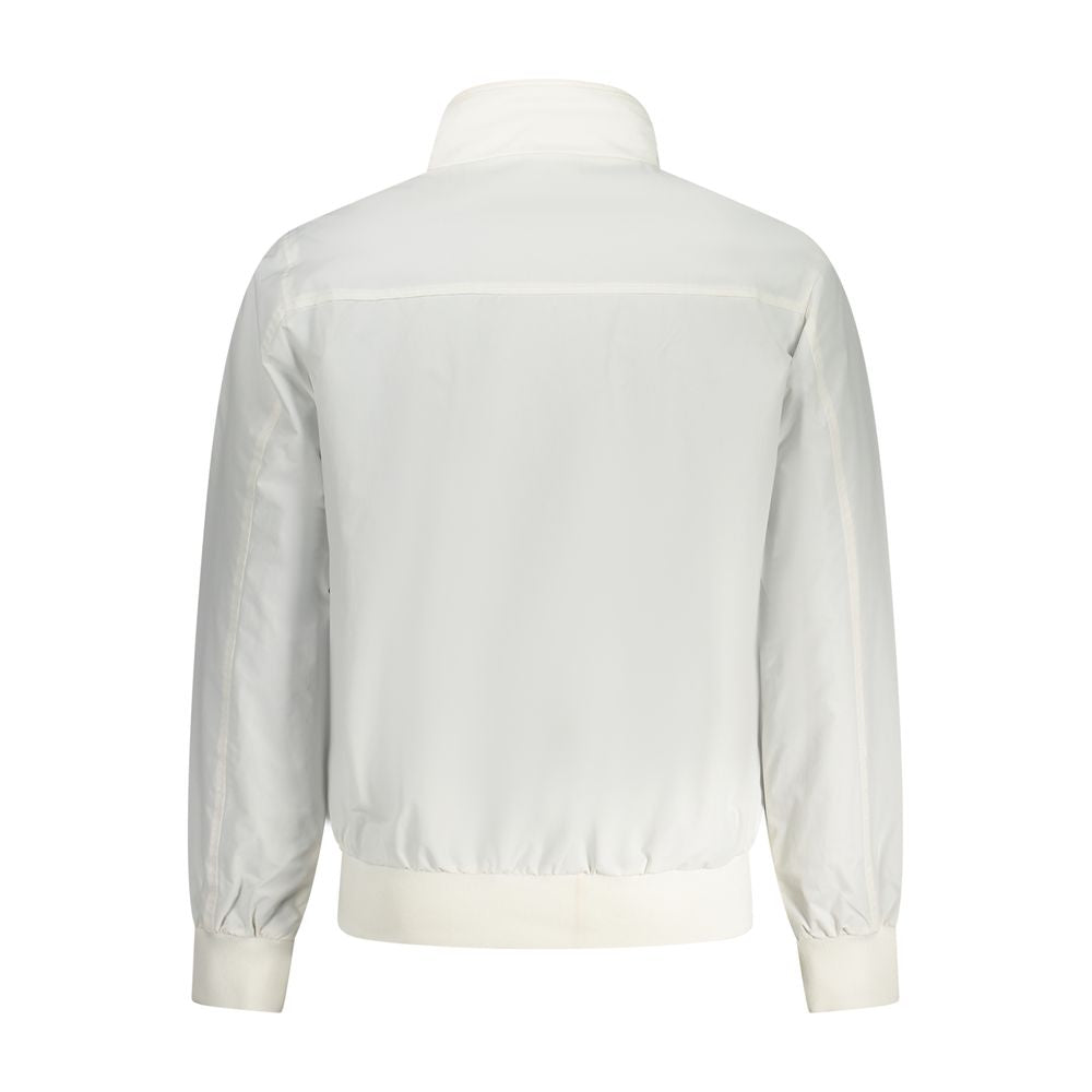 North Sails White Polyamide Jacket - Slim Fit Style