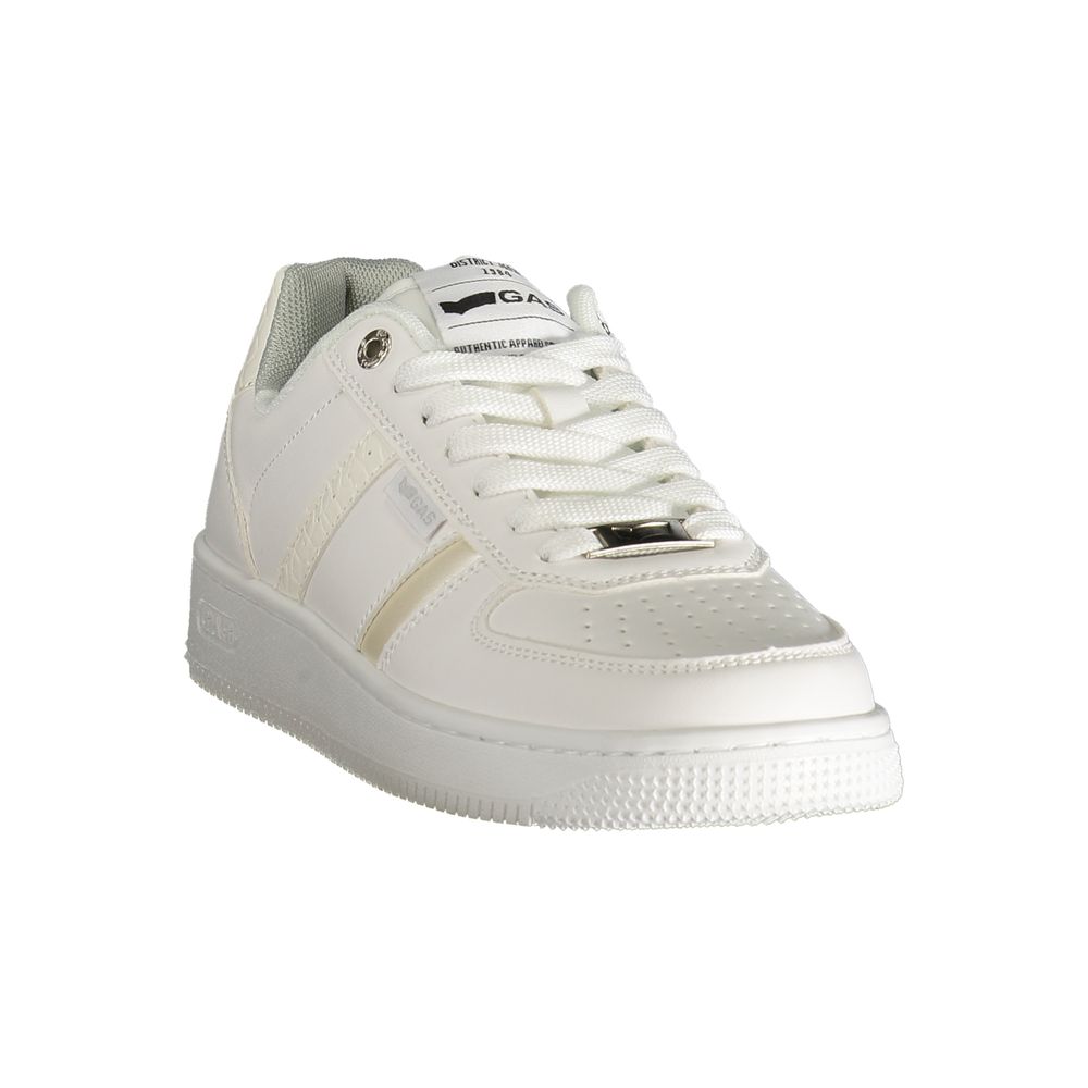 Gas White Polyester Women Sneaker - Lucy LTX
