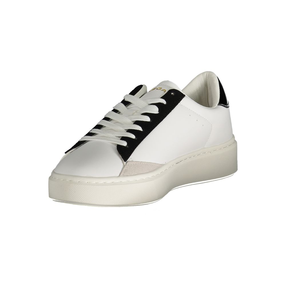Gas White Polyester Women Sneaker - LEONARD MIX