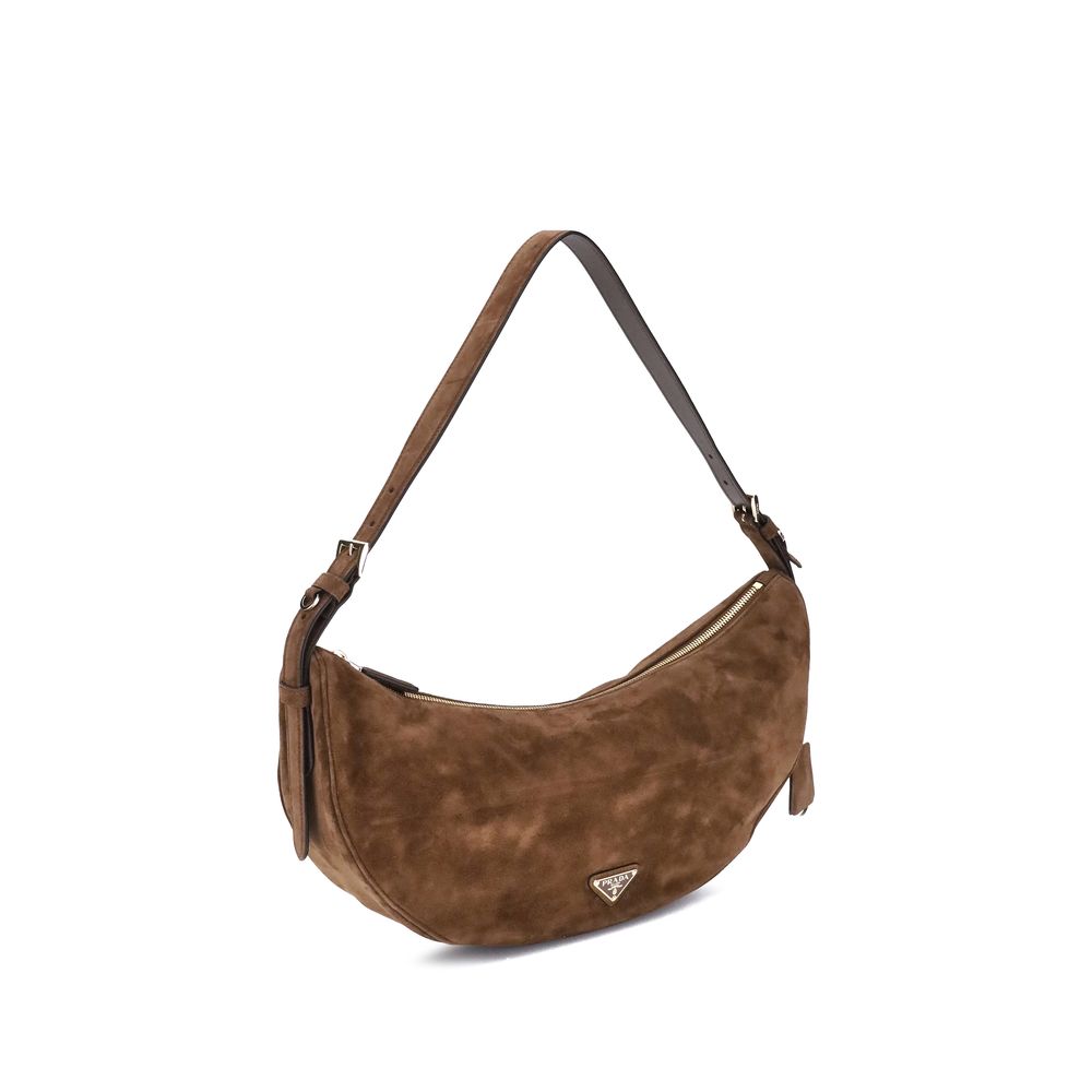 Prada Demi-Lune Shoulder Bag: A Fusion of Elegance and Practicality