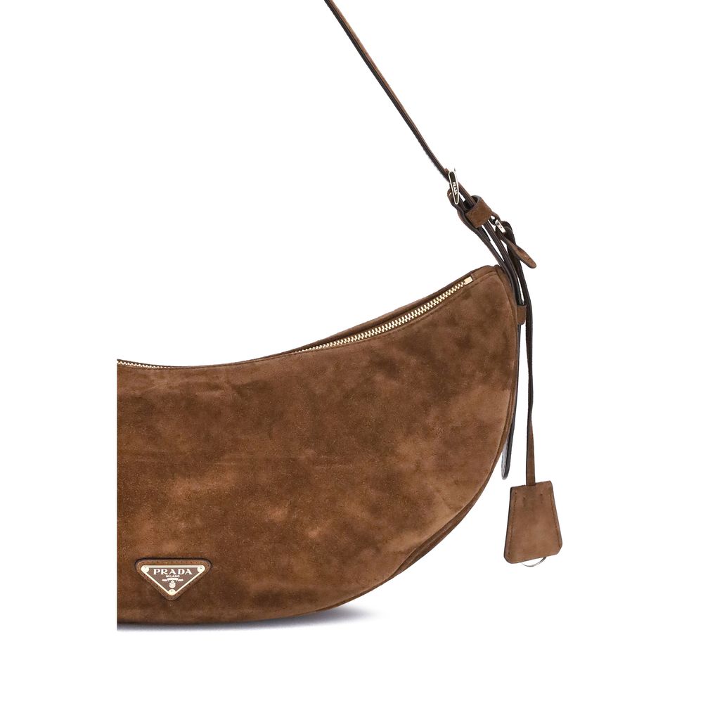 Prada Demi-Lune Shoulder Bag: A Fusion of Elegance and Practicality