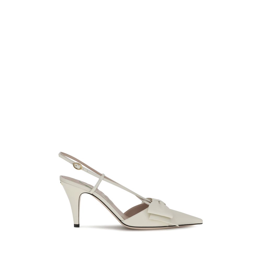 Valentino Garavani Leather Slingback Pumps