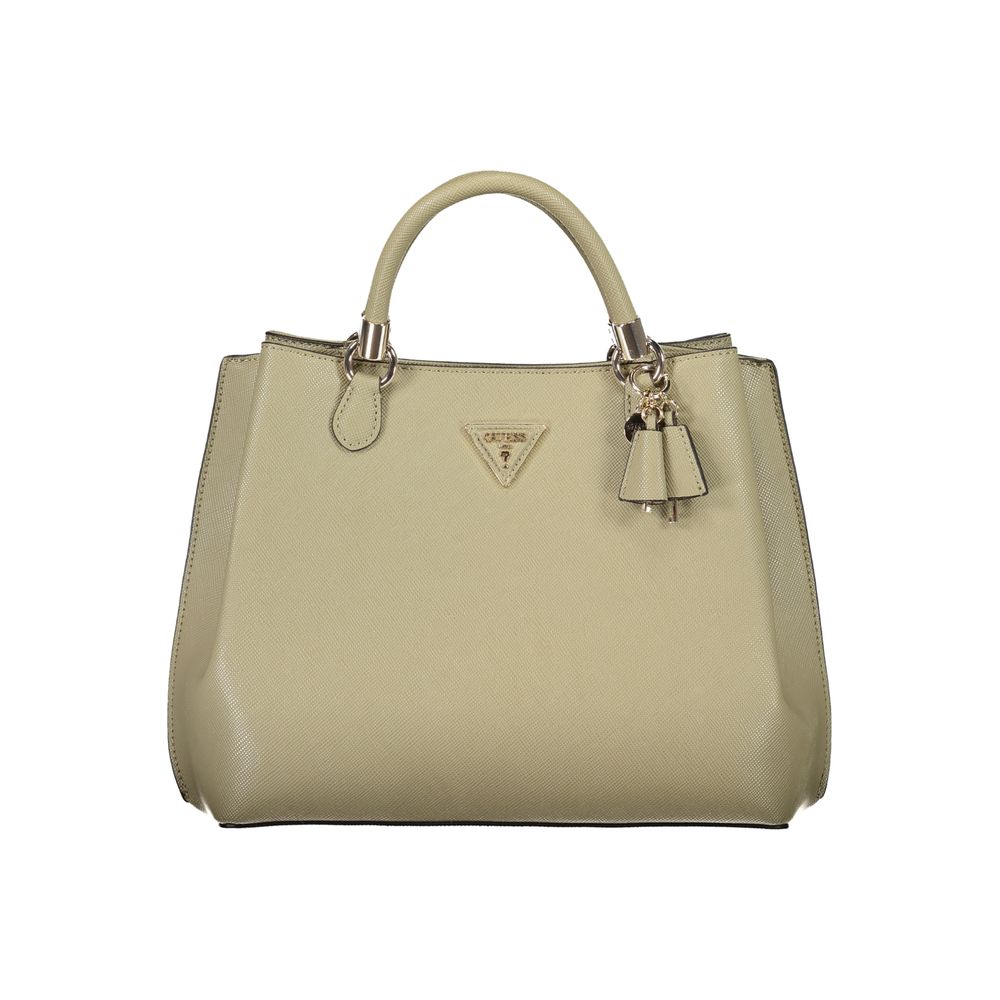 Guess Jeans Green Polyethylene Handbag - Gizele Bag