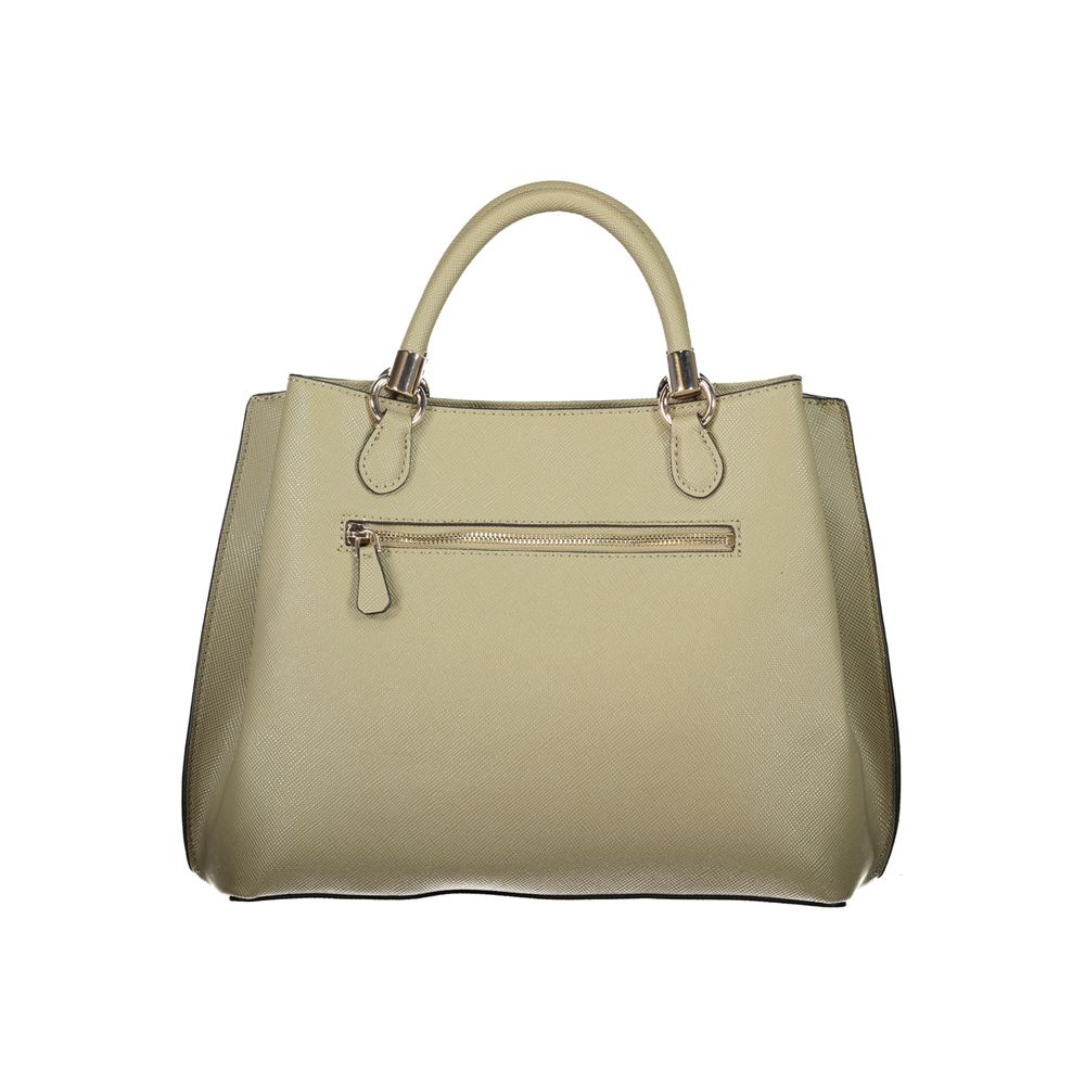 Guess Jeans Green Polyethylene Handbag - Gizele Bag