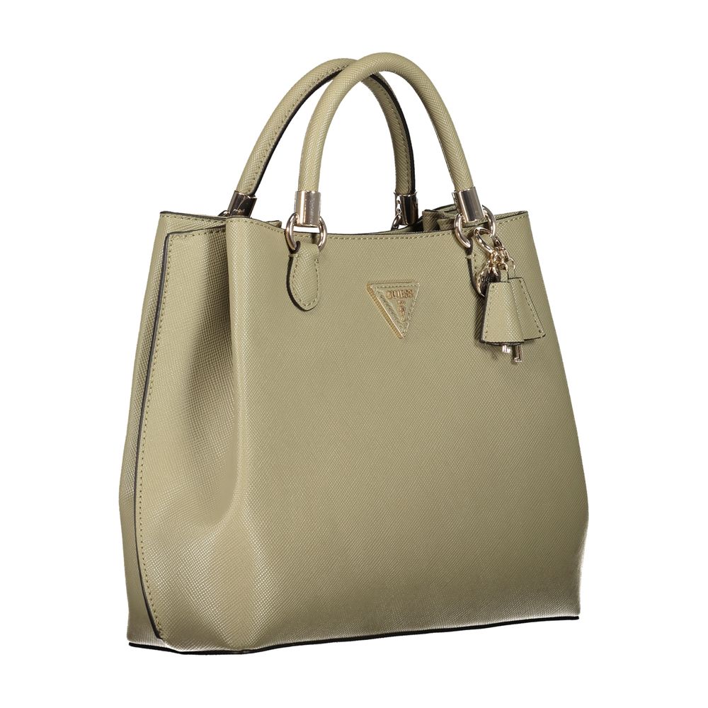 Guess Jeans Green Polyethylene Handbag - Gizele Bag