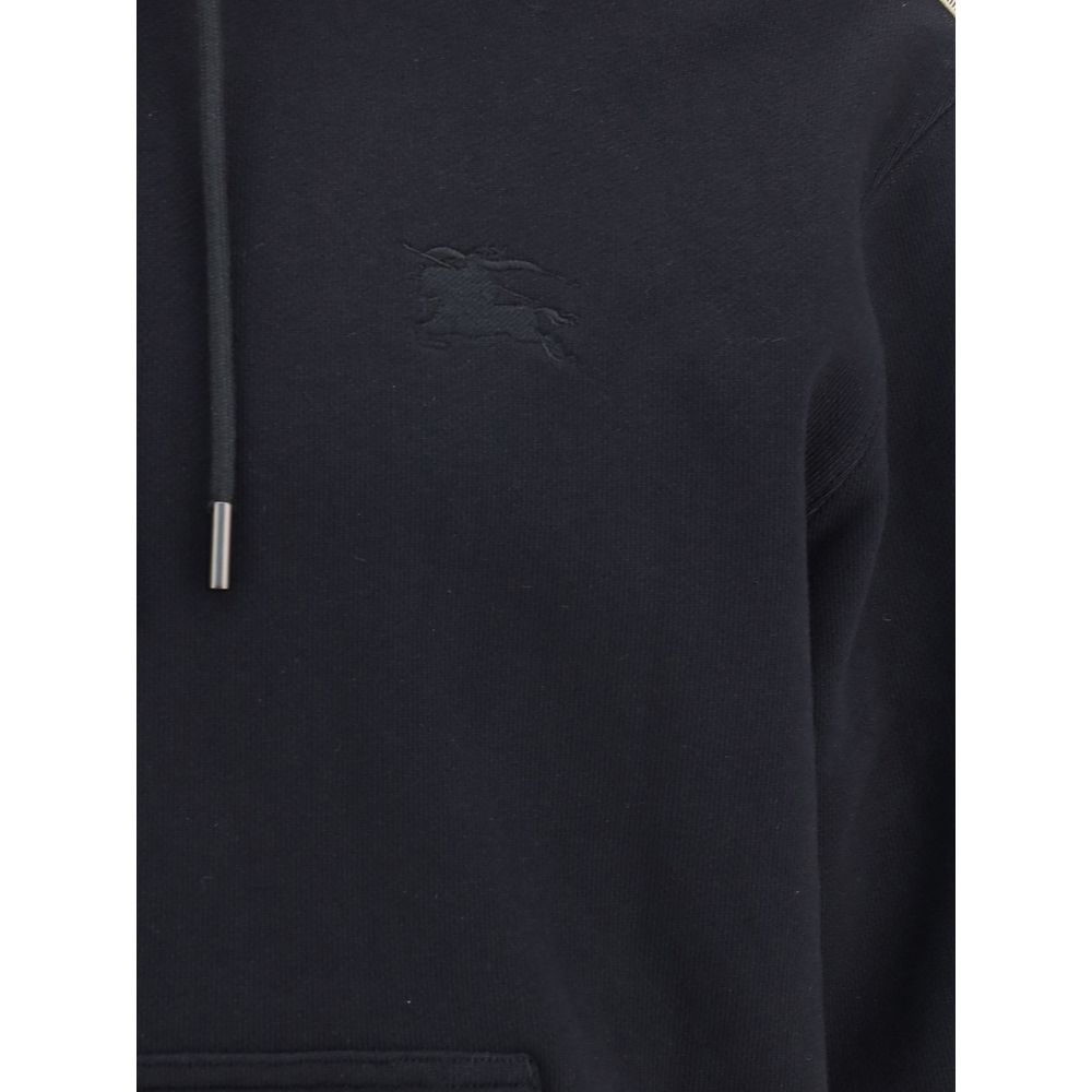 Burberry Check Trim Hoodie