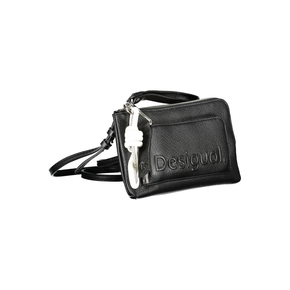 Chic Desigual Black Polyethylene Handbag