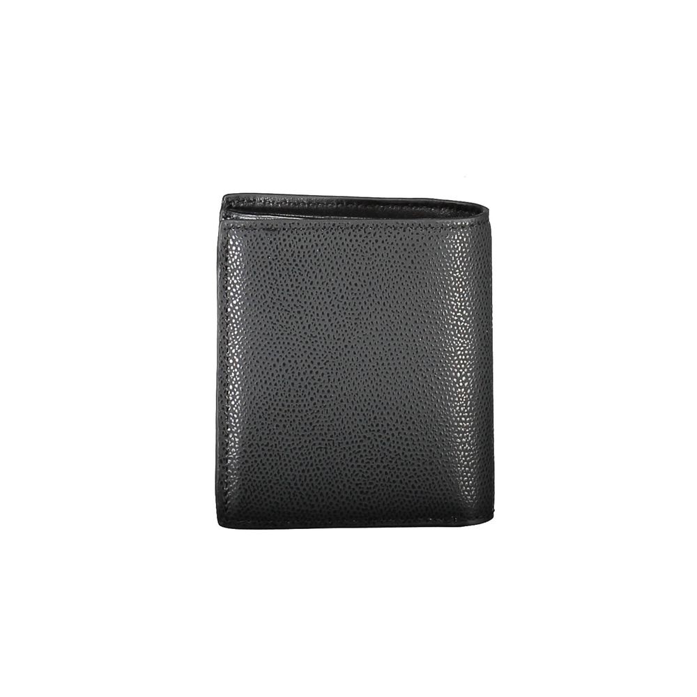 Tommy Hilfiger Black Leather Men's Wallet