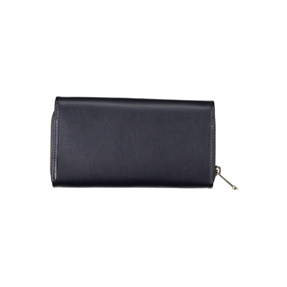 Tommy Hilfiger Blue Faux Leather Women’s Wallet