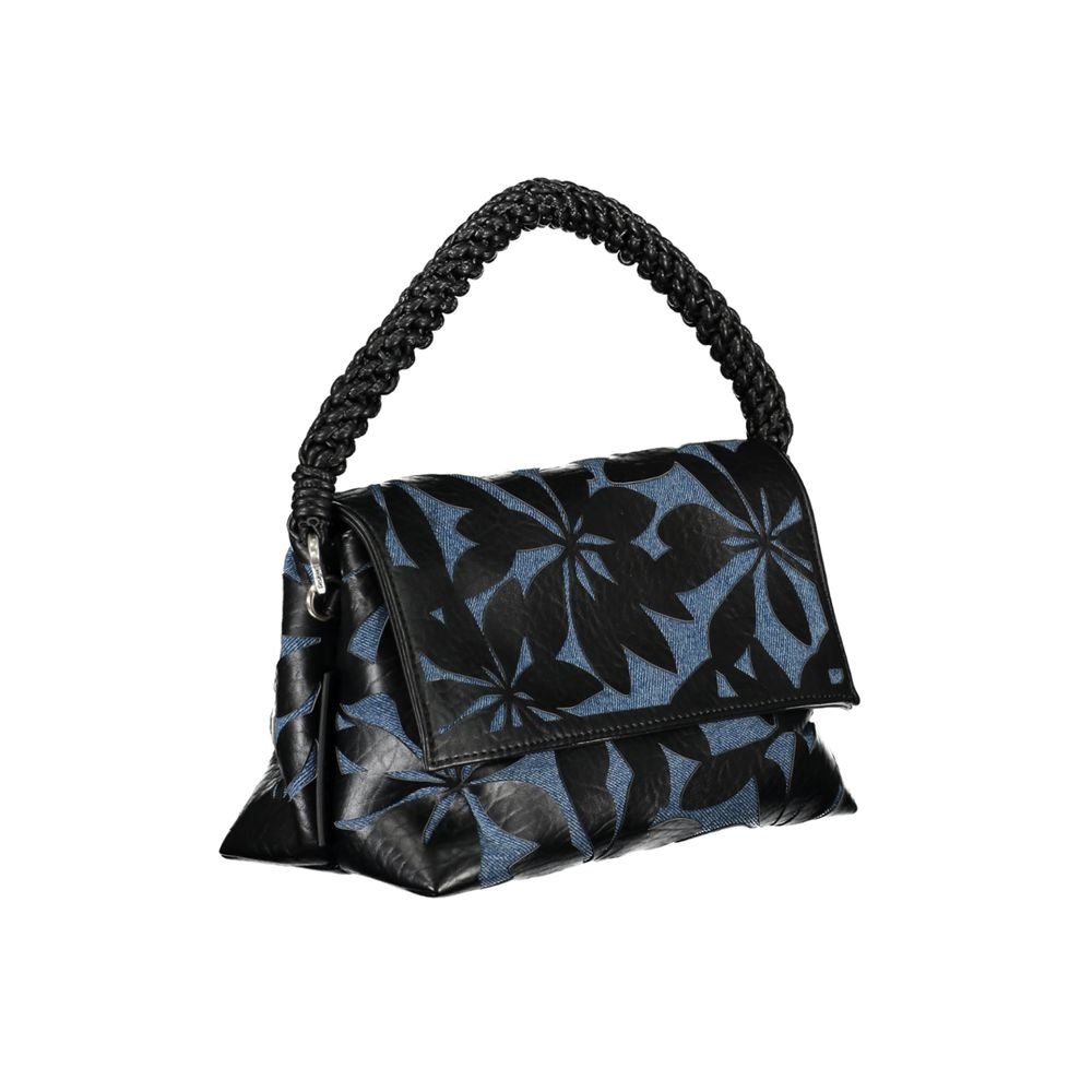 Desigual Black Polyethylene Handbag - A Statement of Style