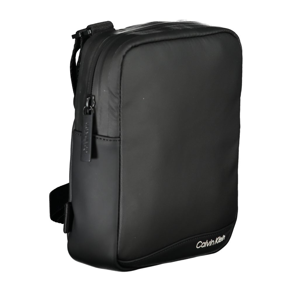 Calvin Klein Sleek Black Recycled Shoulder Bag