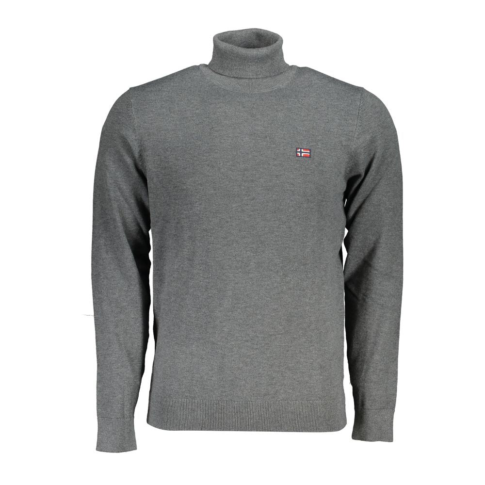 Norway 1963 Gray Turtleneck Sweater for Men