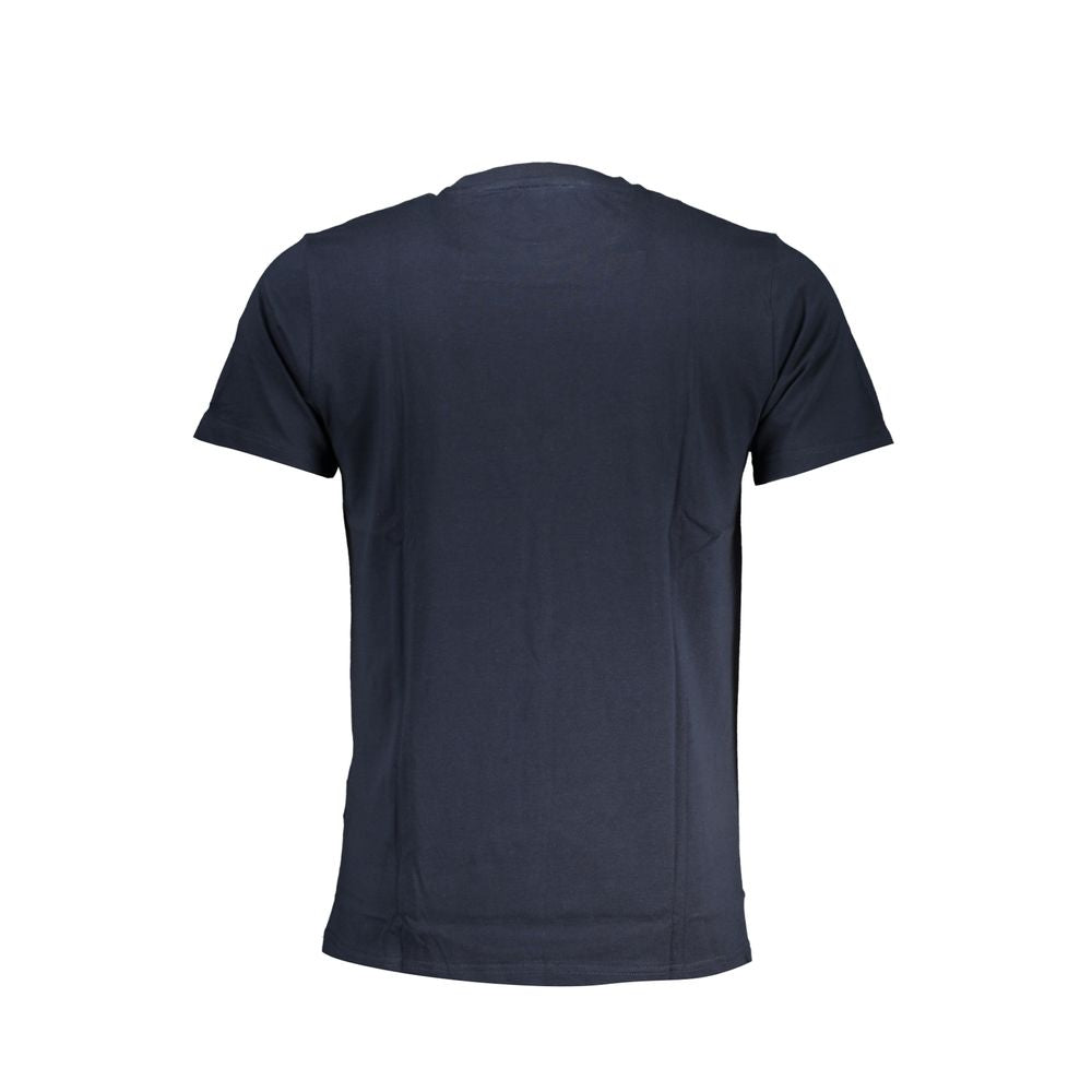 Cavalli Class Blue Cotton T-Shirt - Bold Urban Essential