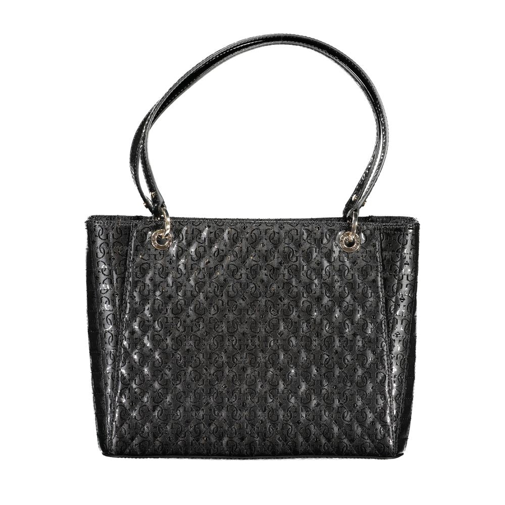 Guess Jeans Black Polyethylene Handbag - Yarmilla Bag