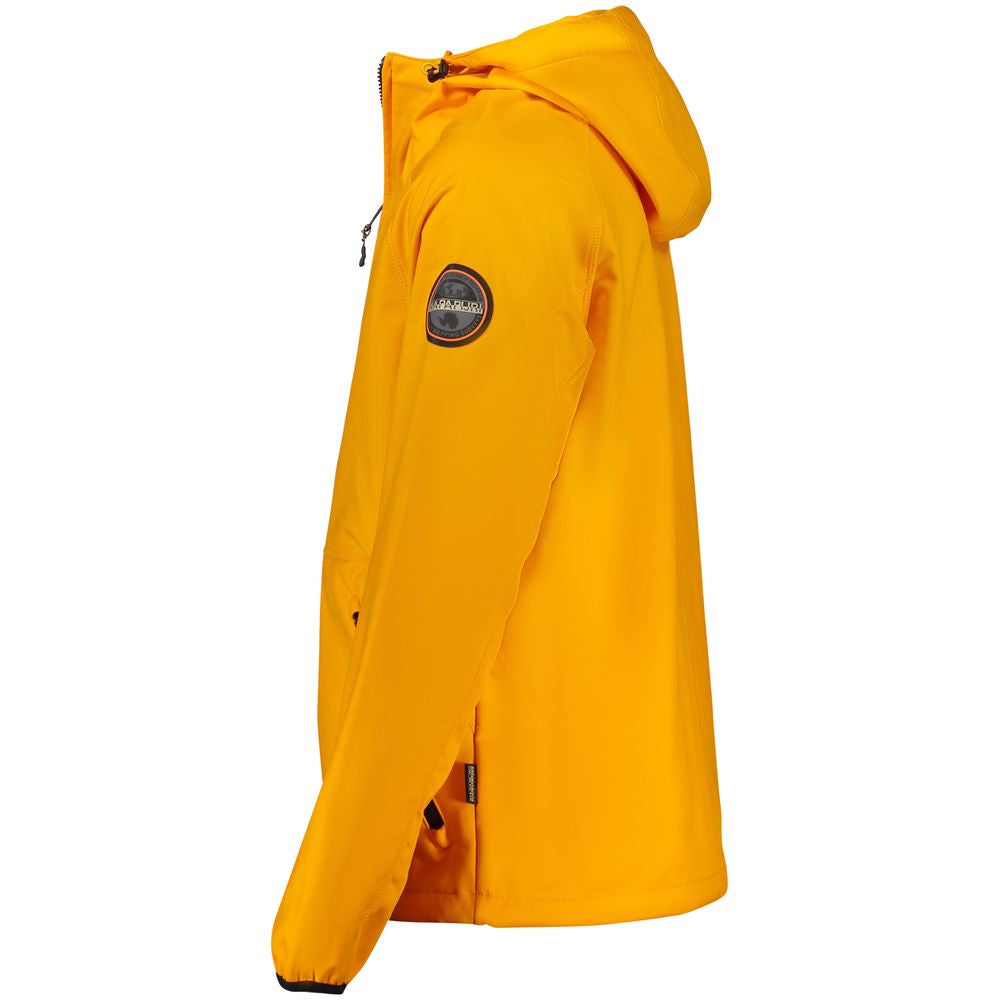 Napapijri Orange Polyester Men's Jacket