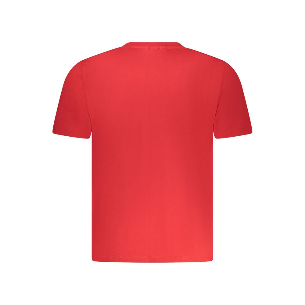 North Sails Red Cotton Men T-Shirt