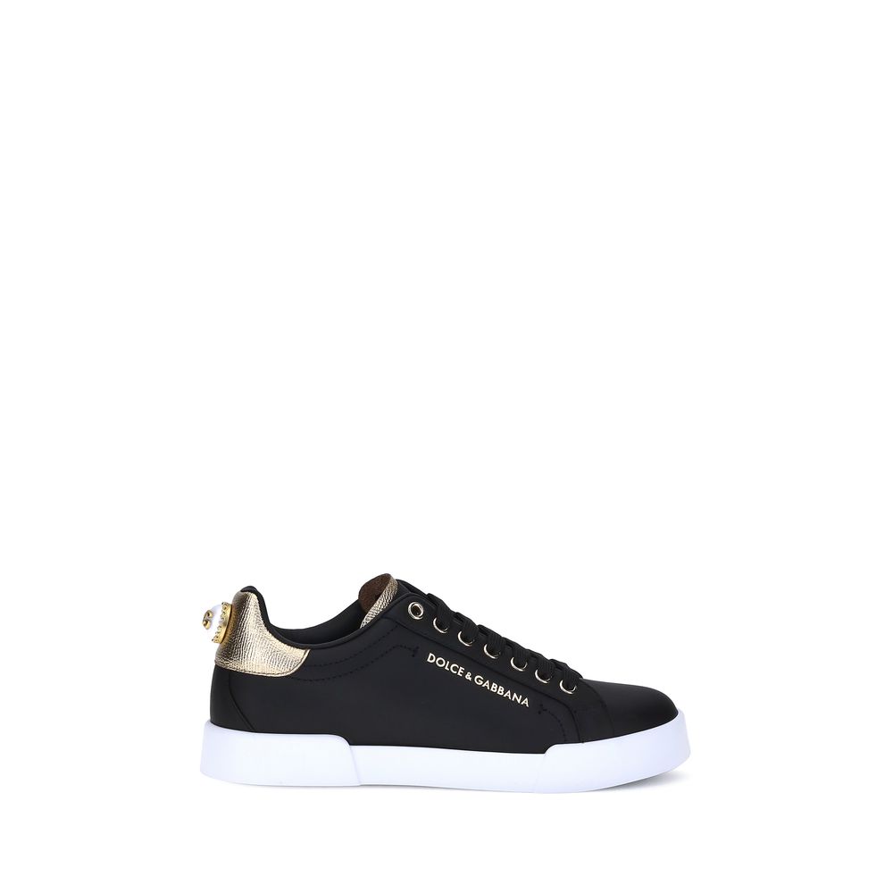 Dolce & Gabbana Portofino Sneakers: A Touch of Mediterranean Glamour
