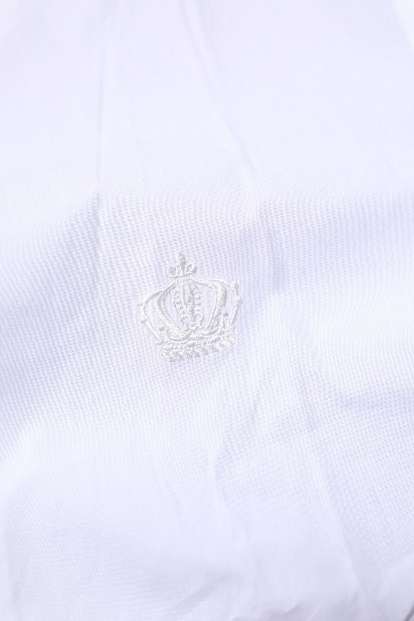 Dolce & Gabbana GOLD White Cotton Long Sleeves Formal Shirt