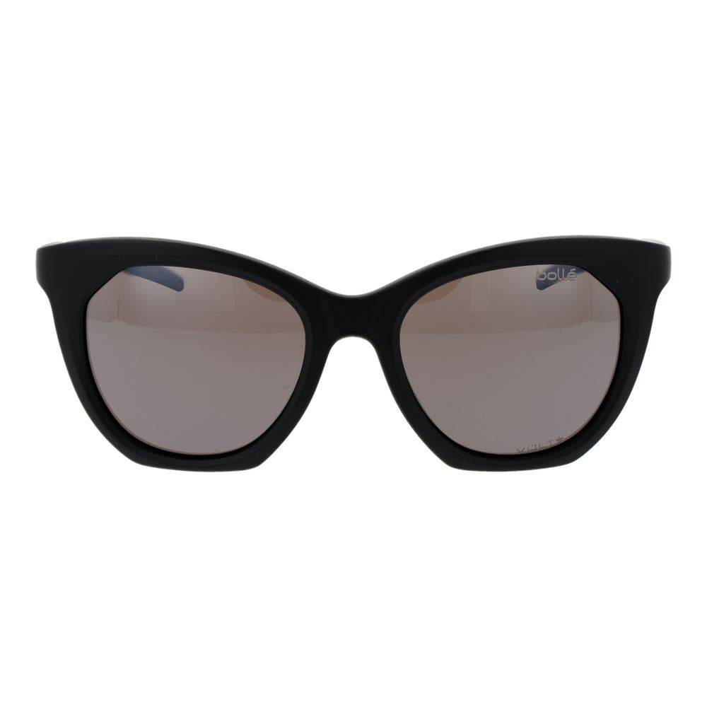 Bolle Women's Sunglasses – Black Full-Rim Frame with Grey Polarized Lenses
