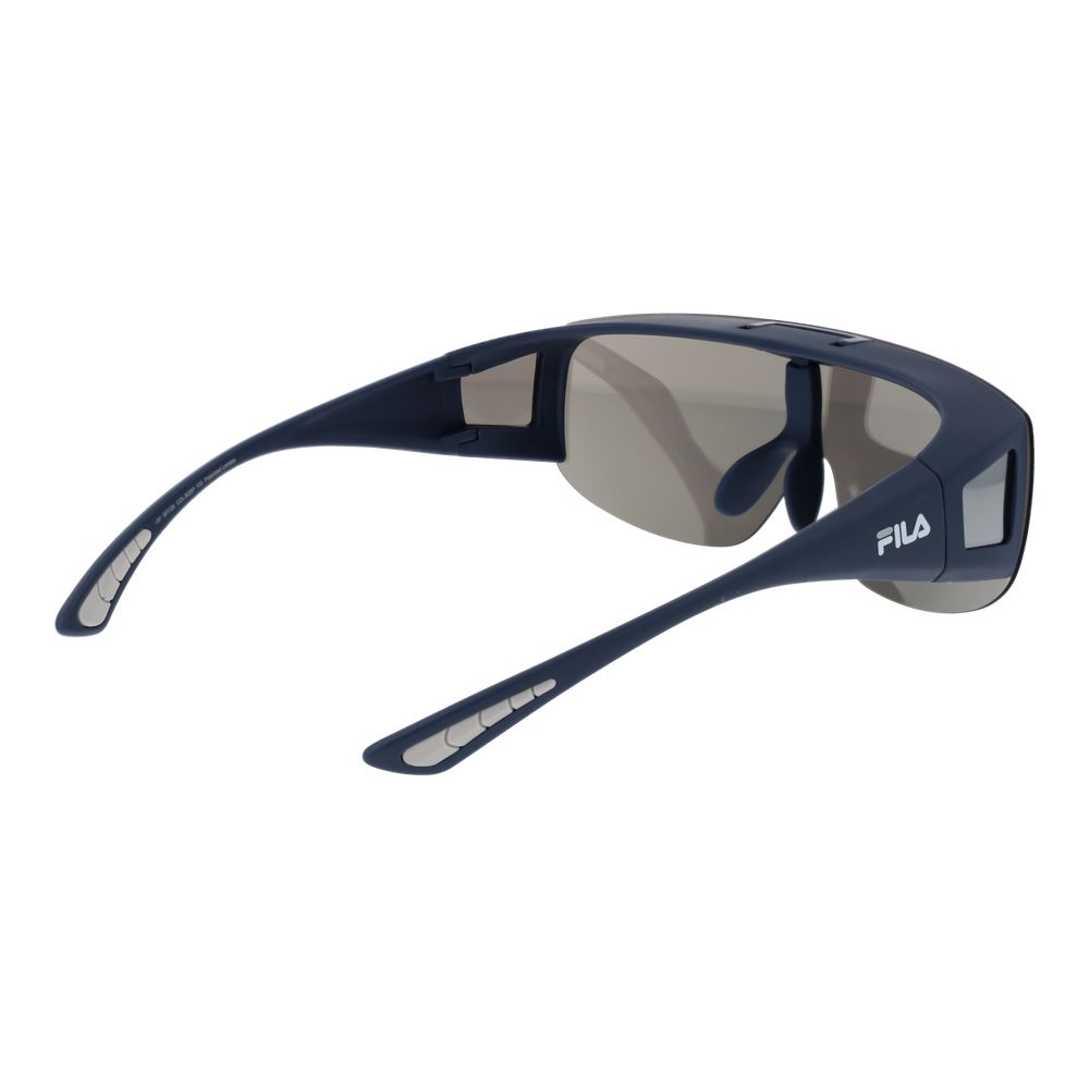 Fila Blue Men’s Sunglasses – Stylish Polarized Frame with Grey Lenses, 99mm