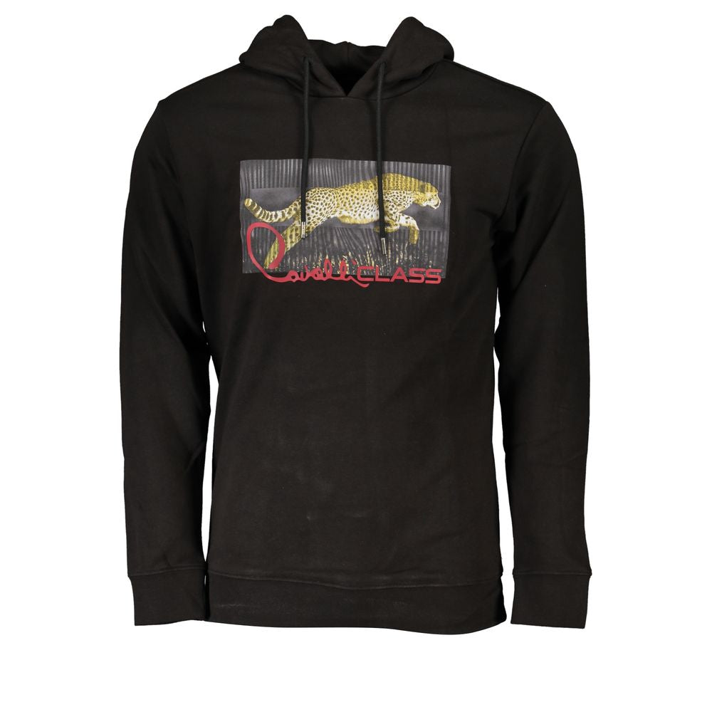 Cavalli Class Black Men's Sweater