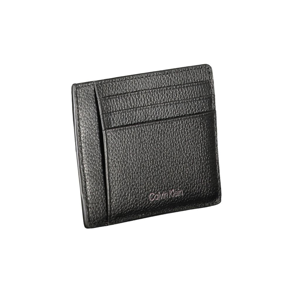 Calvin Klein Black Leather Wallet: Effortless Elegance