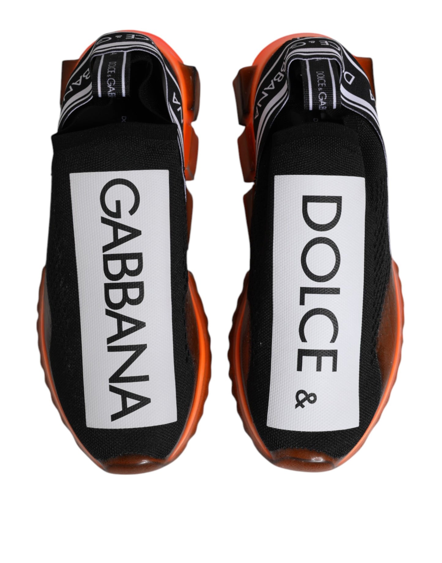 Dolce & Gabbana Black and White Sorrento Sneakers