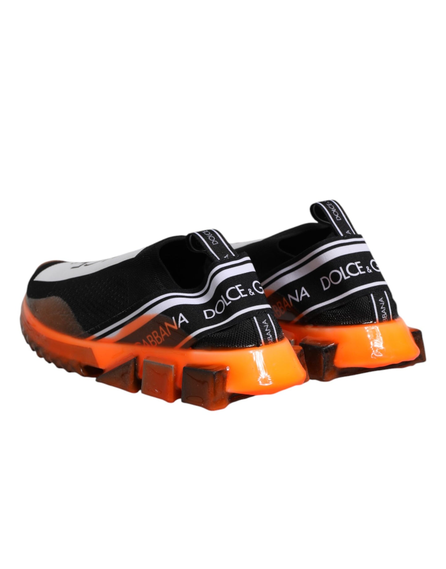 Dolce & Gabbana Black and White Sorrento Sneakers