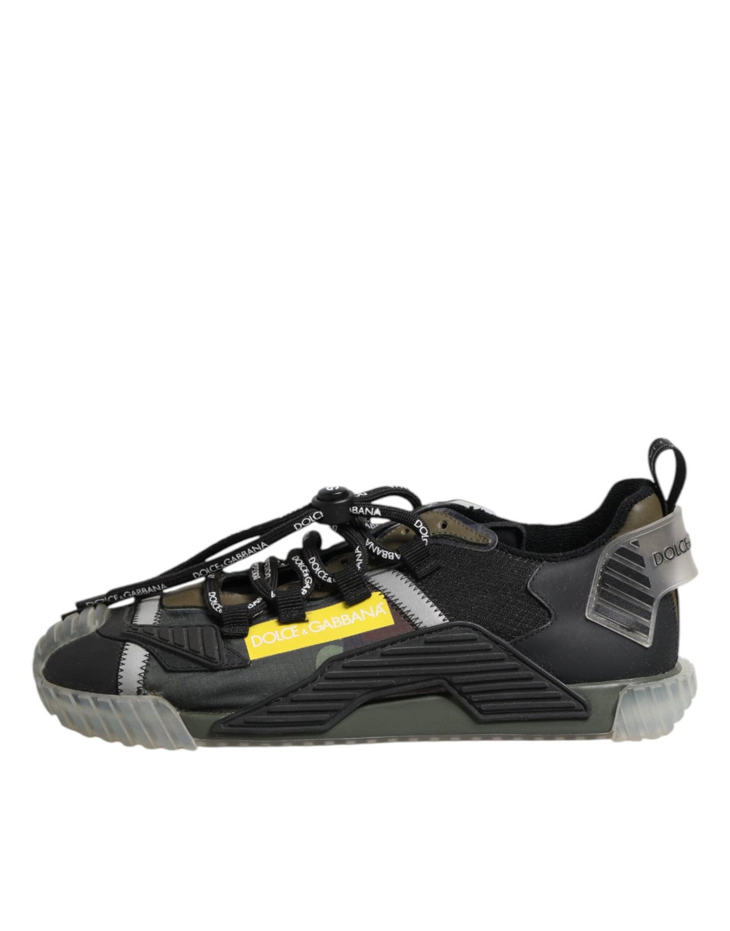 Dolce & Gabbana Multicolor Lace Up Low Top NS1 Sneakers