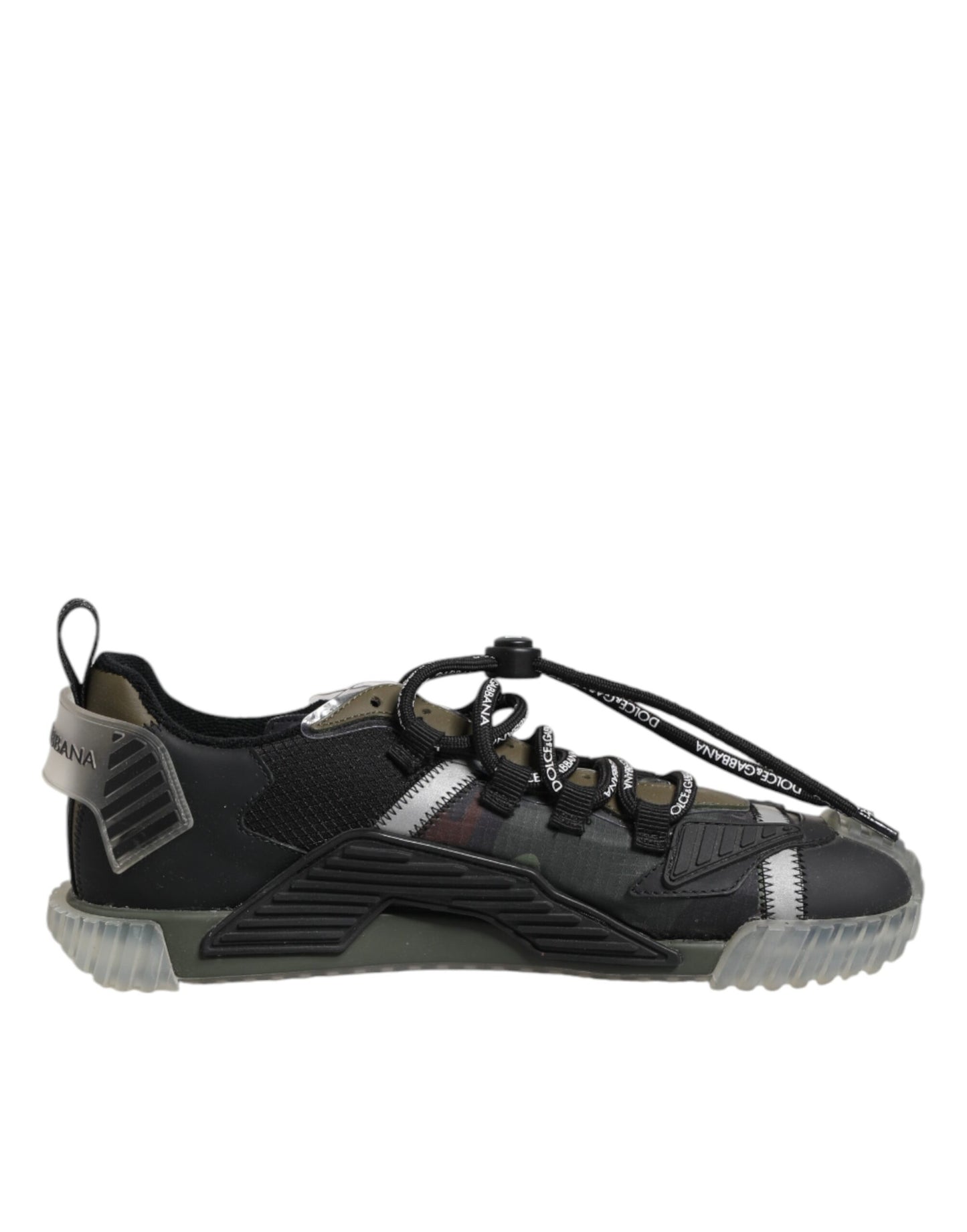 Dolce & Gabbana Multicolor Lace Up Low Top NS1 Sneakers