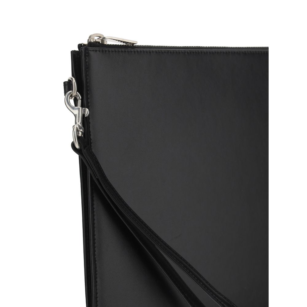 Saint Laurent Leather iPad Holder