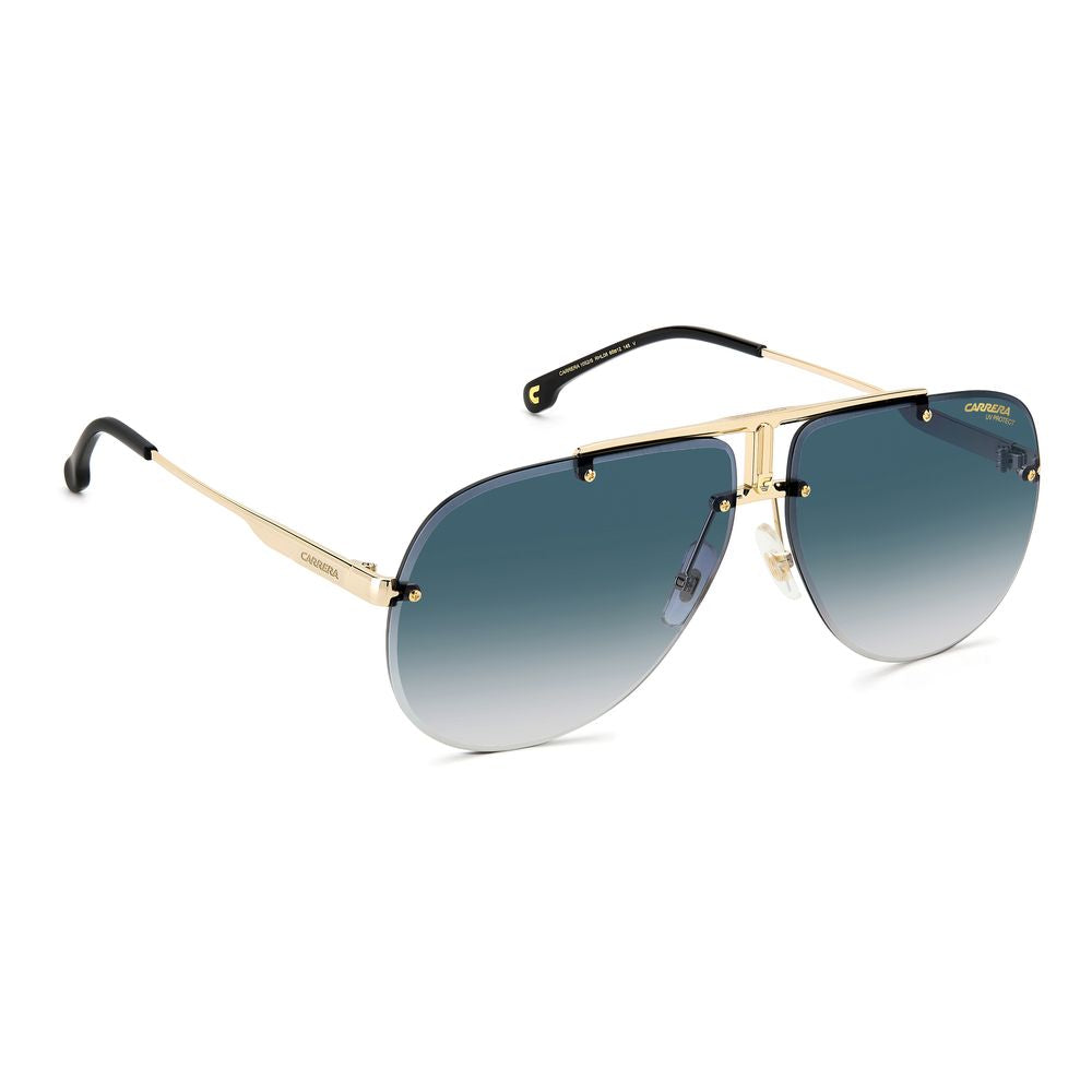 Carrera Black Metal Sunglasses – Unisex Stylish Aviator Design