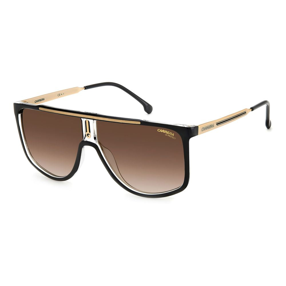 Carrera Black Resin Sunglasses – Stylish Gradient Lenses, 61mm