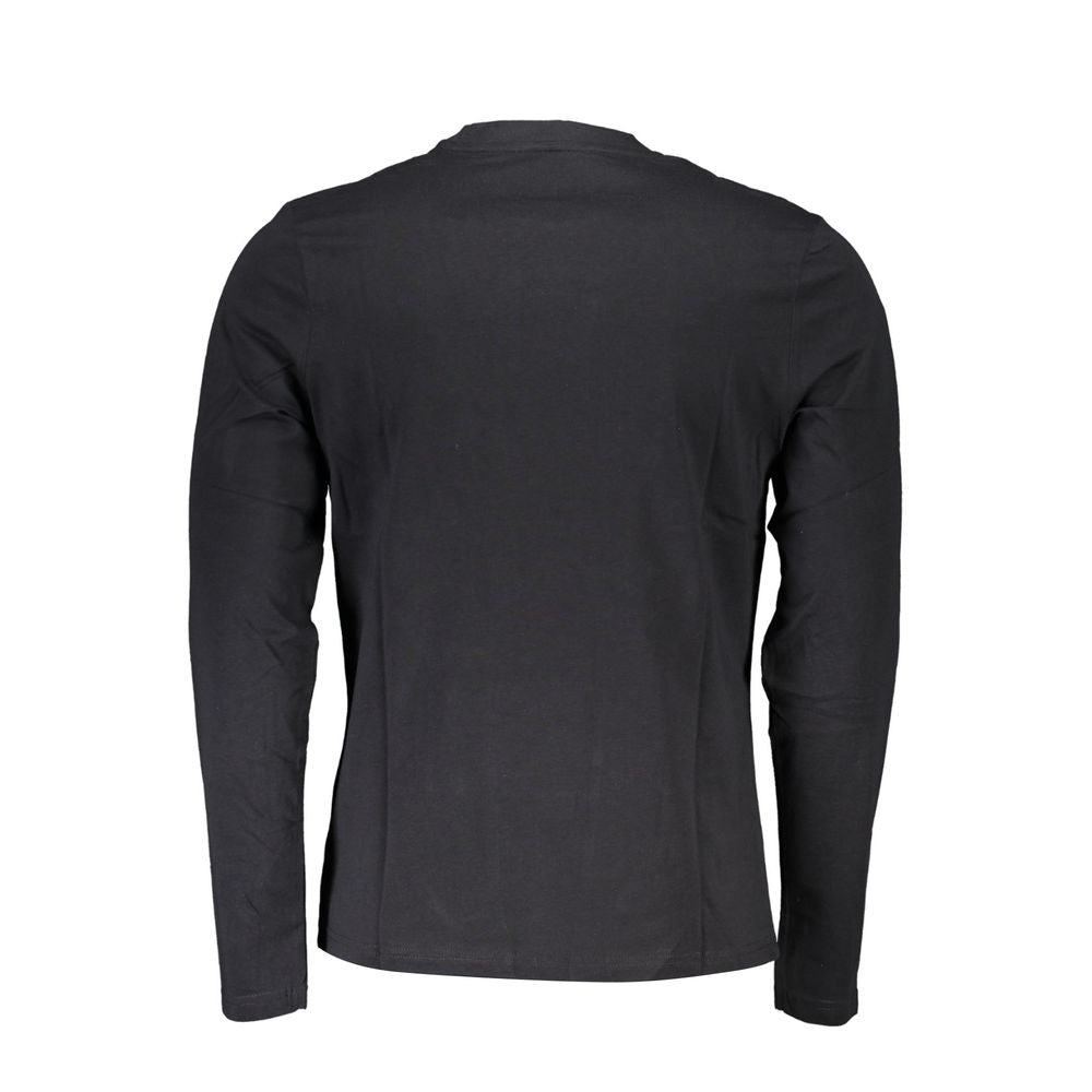 North Sails Men’s Black Cotton Long Sleeved T-Shirt