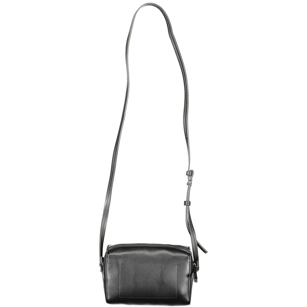 Calvin Klein Black Polyester Handbag - Effortless Style and Functionality