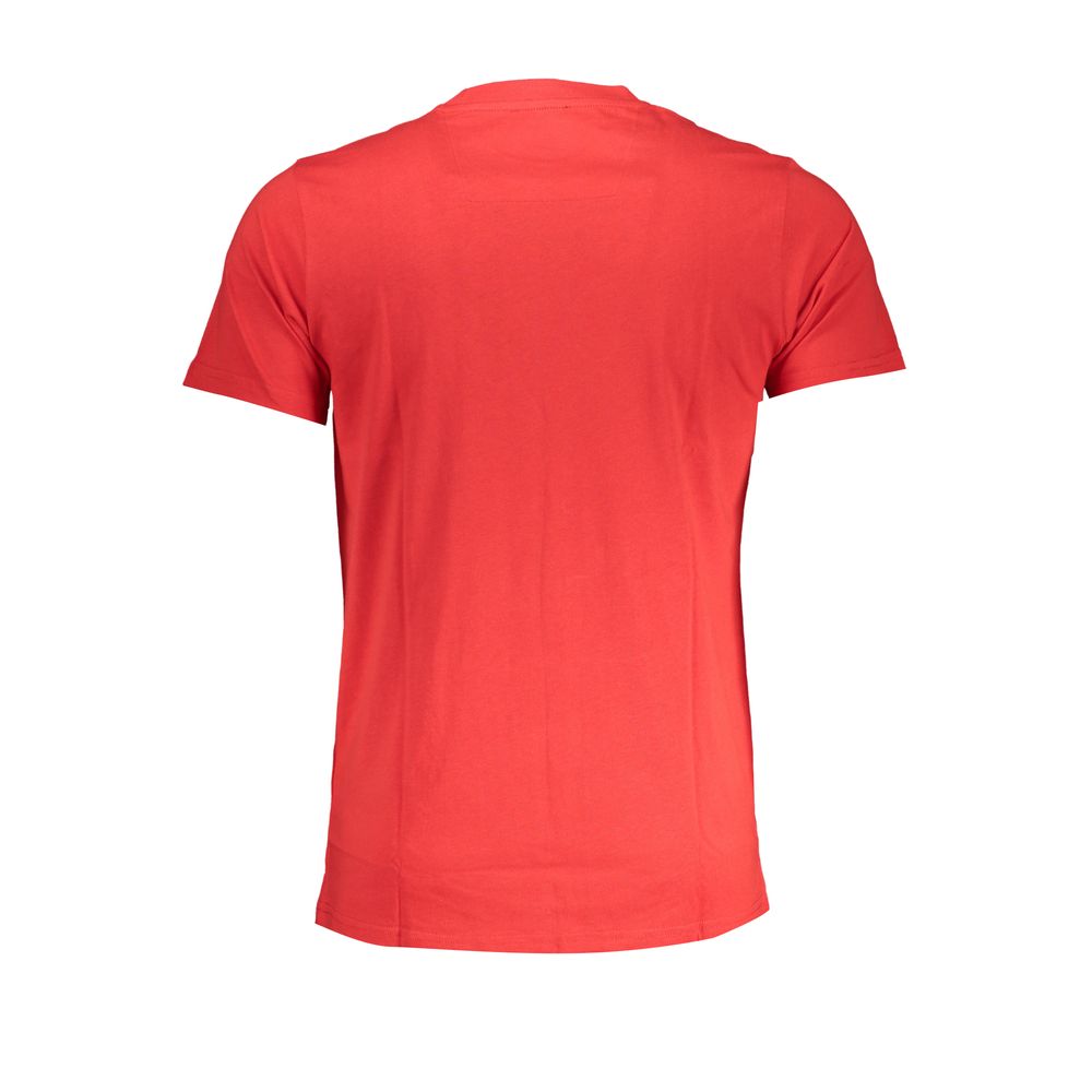 Cavalli Class Red Cotton T-Shirt - Stylish and Versatile