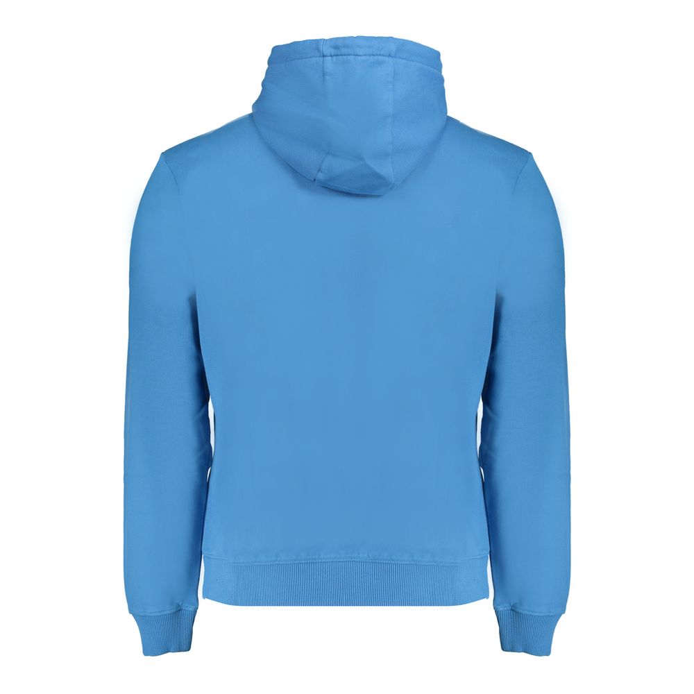 Napapijri Blue Cotton Hoodie