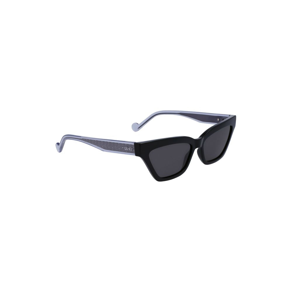 Liu Jo Black Injected Women Sunglasses