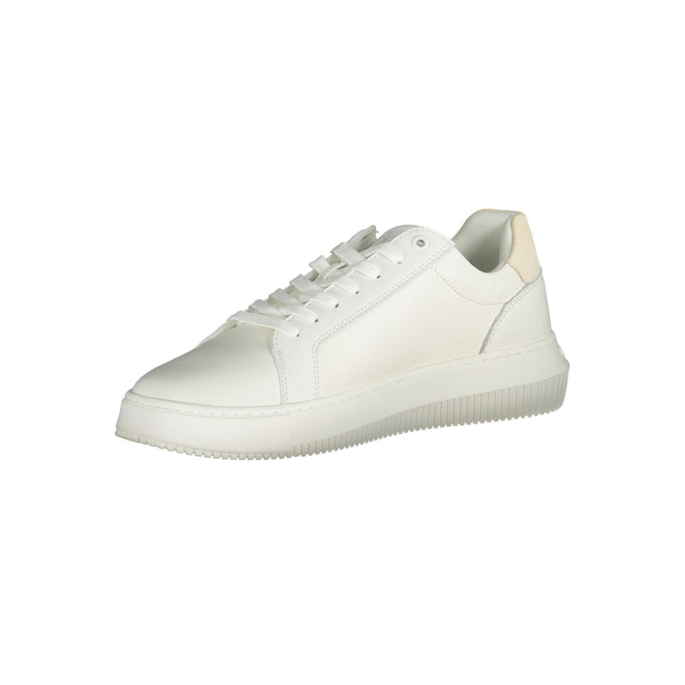 Calvin Klein White Polyethylene Men's Sneaker