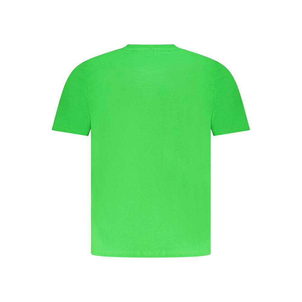North Sails Green Cotton Men T-Shirt - Effortlessly Cool Casualwear