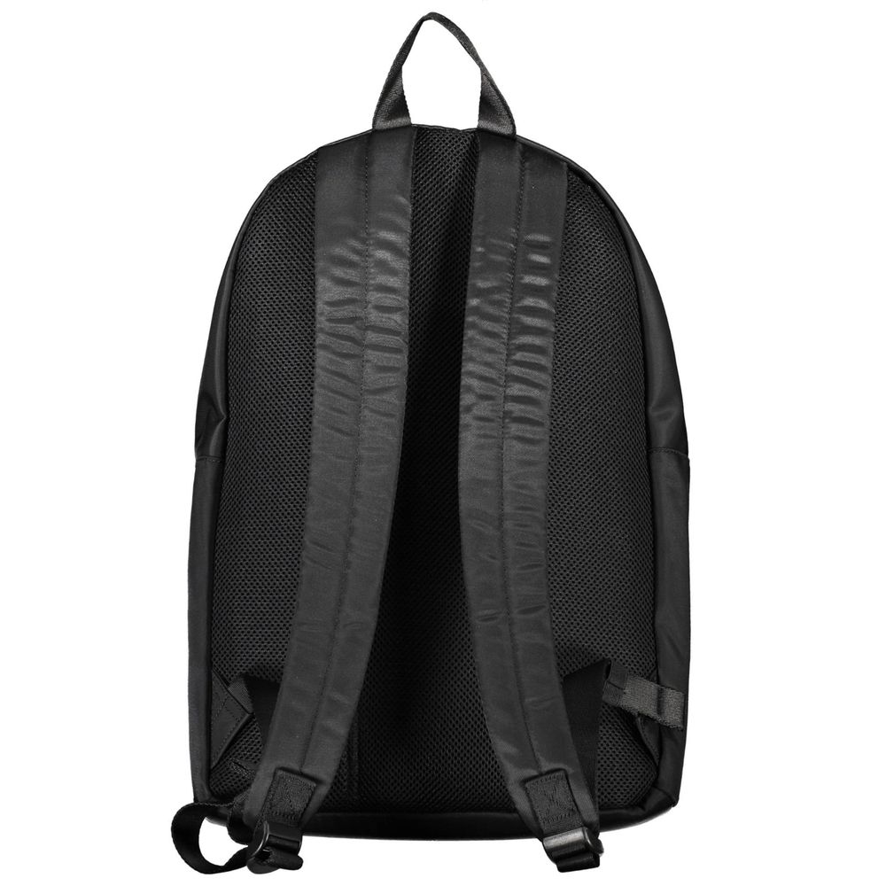 Tommy Hilfiger Black Polyester Men's Backpack