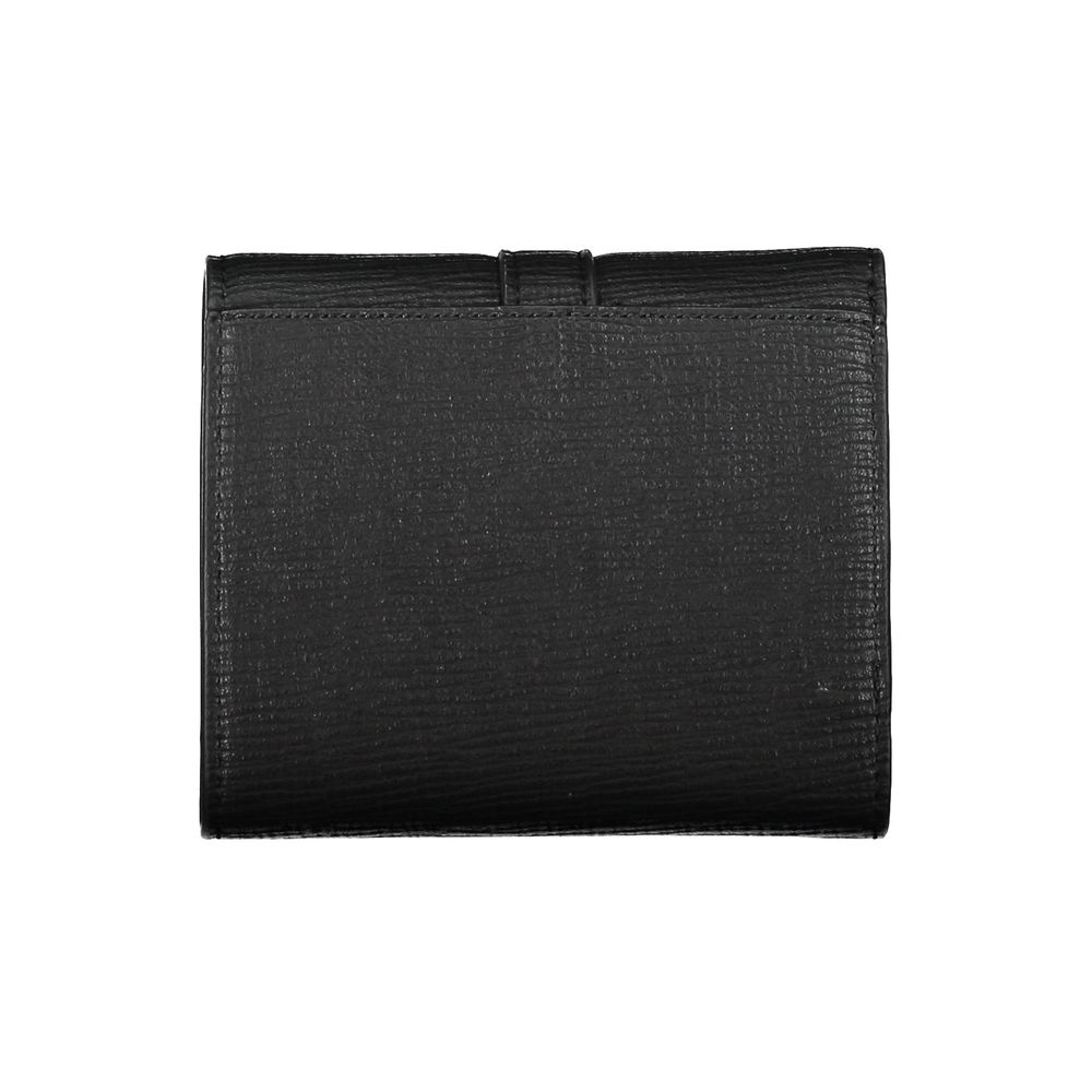 Tommy Hilfiger Black Faux Leather Women's Wallet