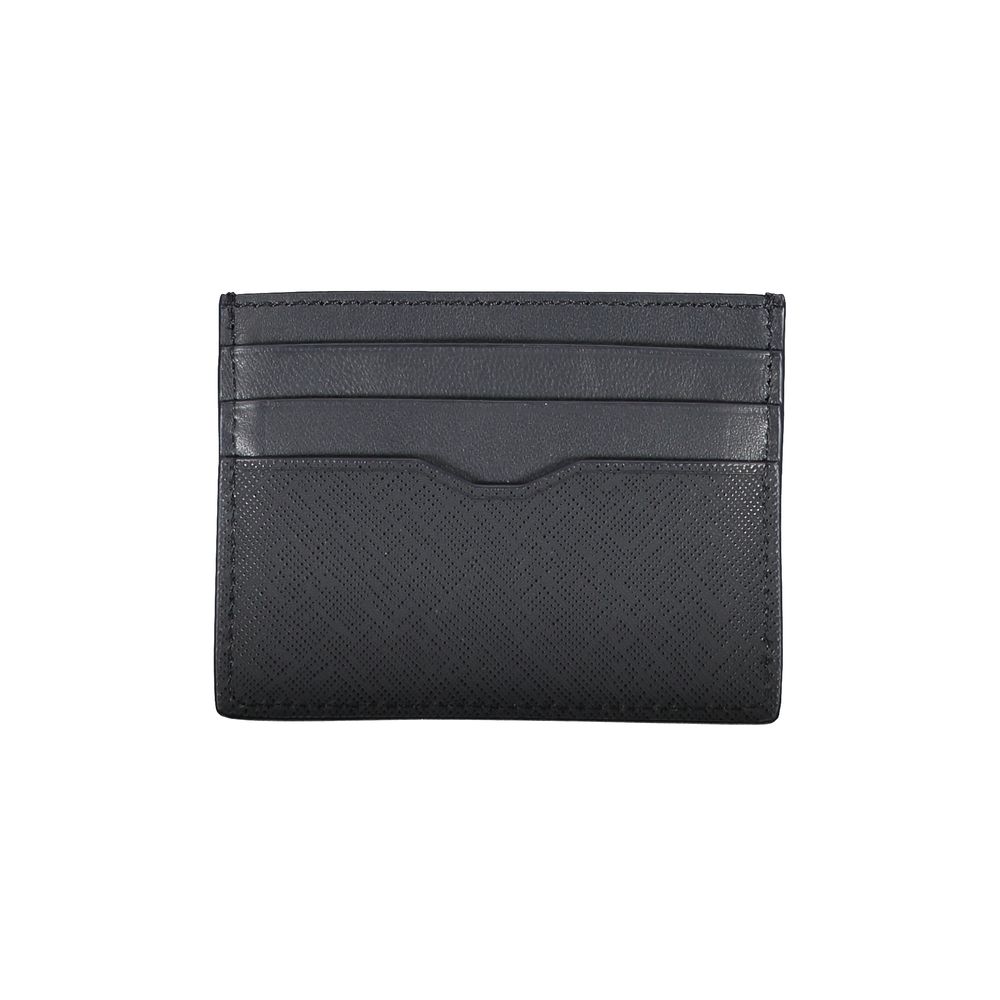 Tommy Hilfiger Blue Leather Men’s Wallet