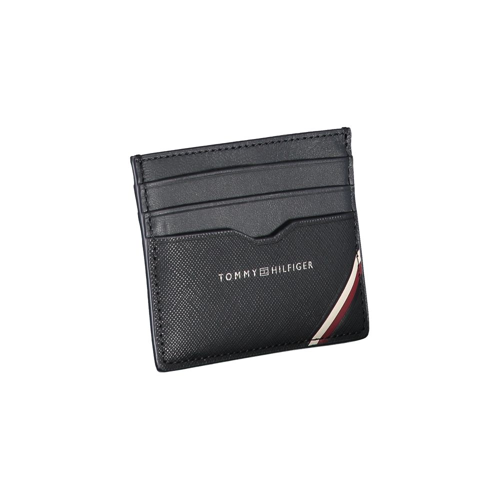 Tommy Hilfiger Blue Leather Men’s Wallet