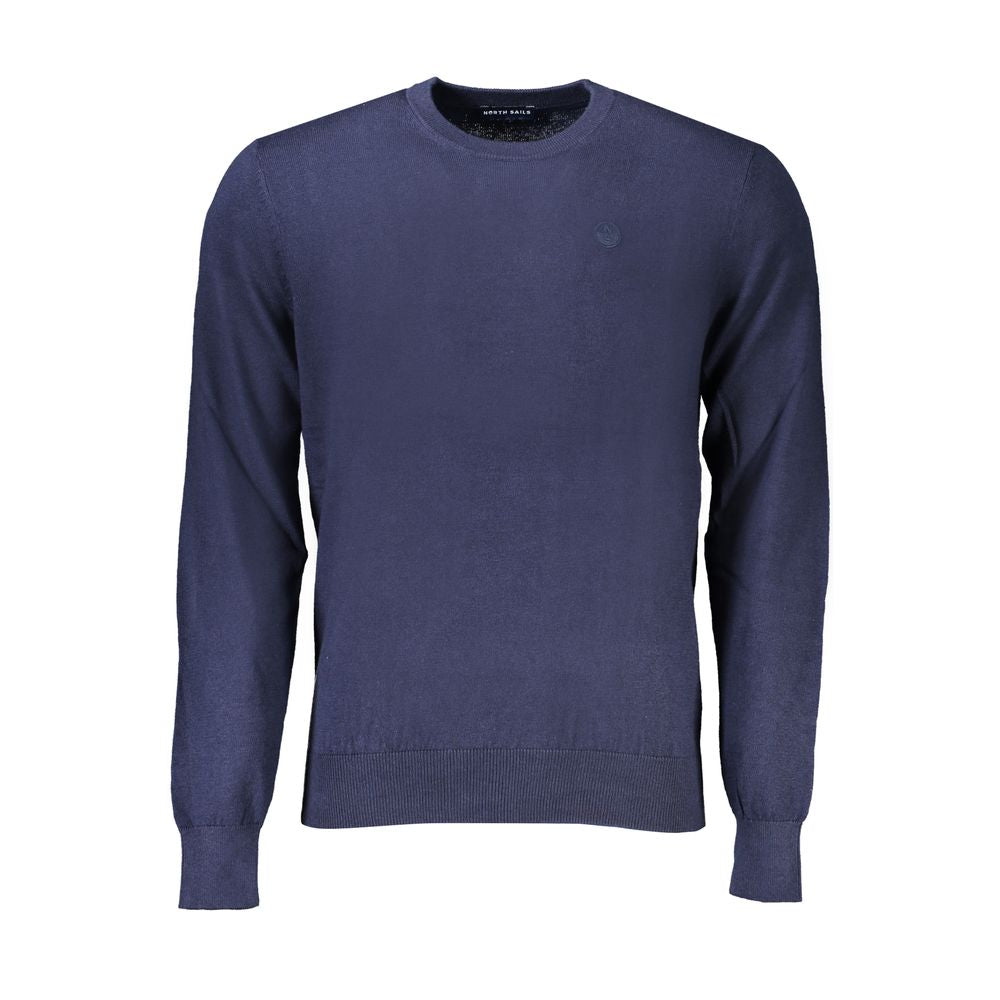 North Sails Blue Cotton Men's Sweater