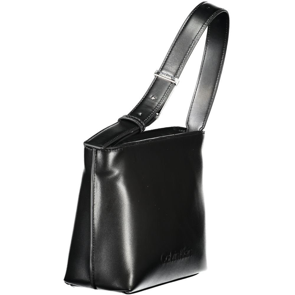 Calvin Klein Black Polyester Women's Handbag