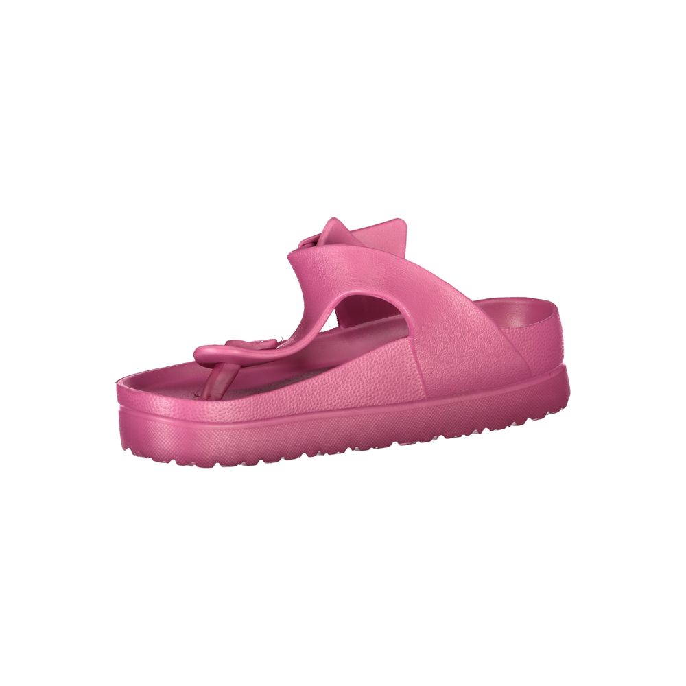 Carrera Pink Polyethylene Sandal with Ankle Buckle